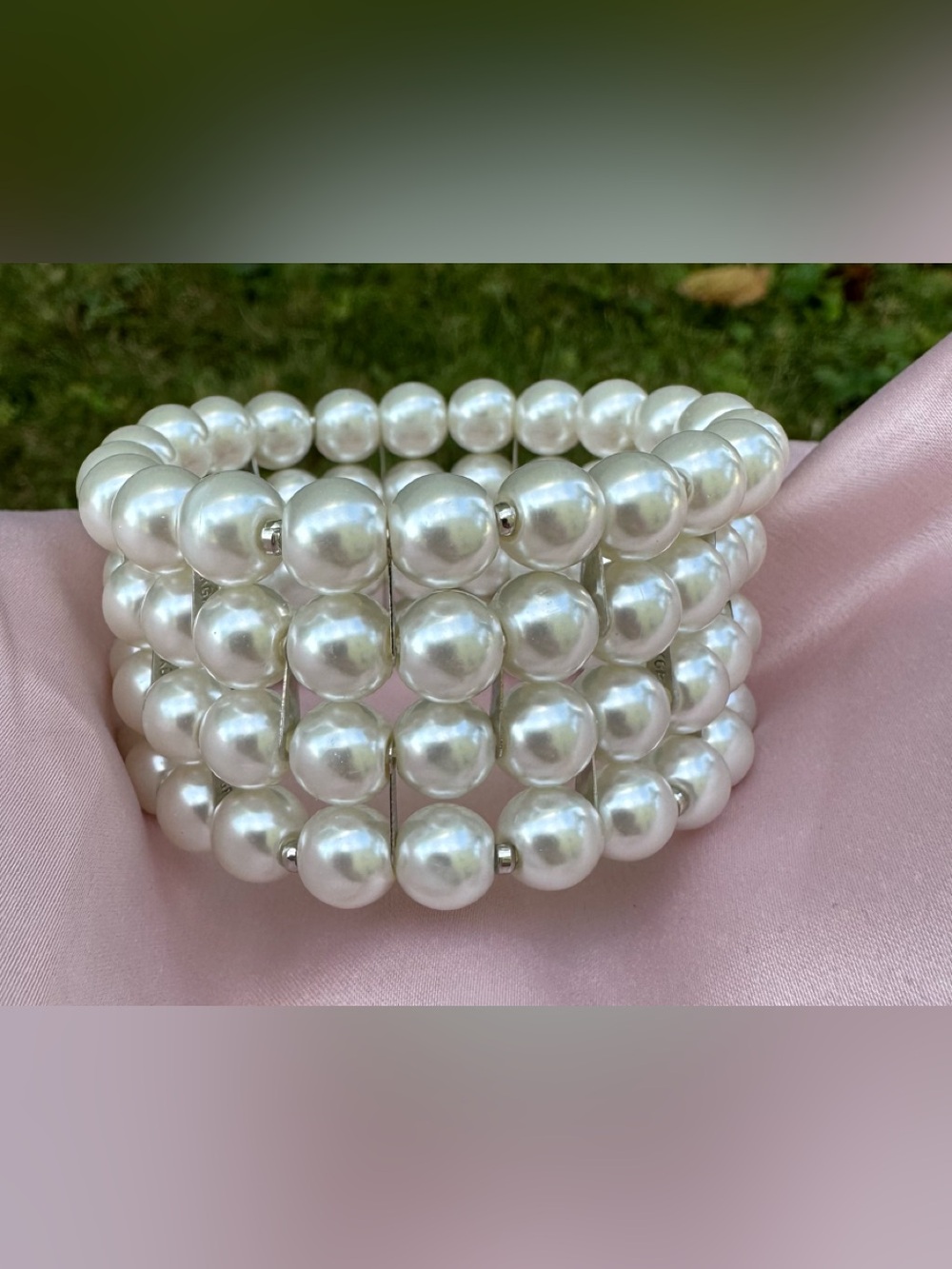 Quality Faux Pearl Bracelet